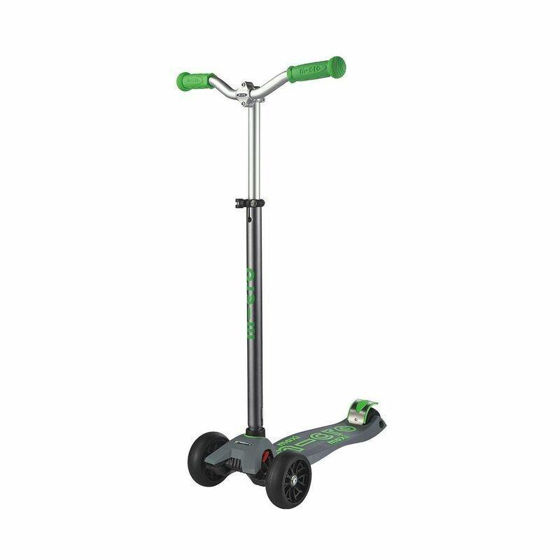 Micro Maxi Deluxe Pro Scooter Grey/Green, , large image number 0