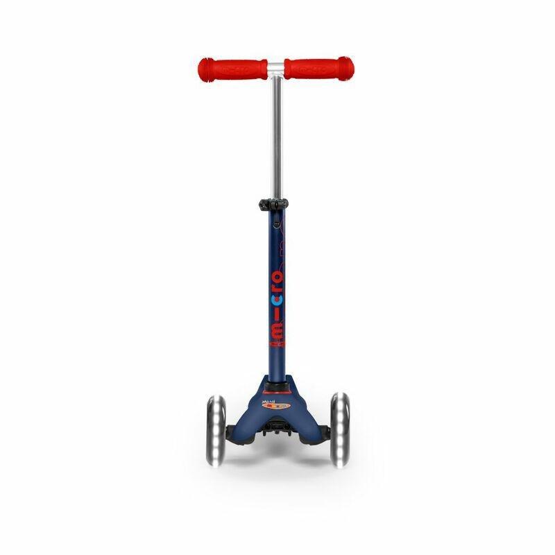 Micro Mini Deluxe Scooter Navy Blue Led 2-5 Years, , large image number 4