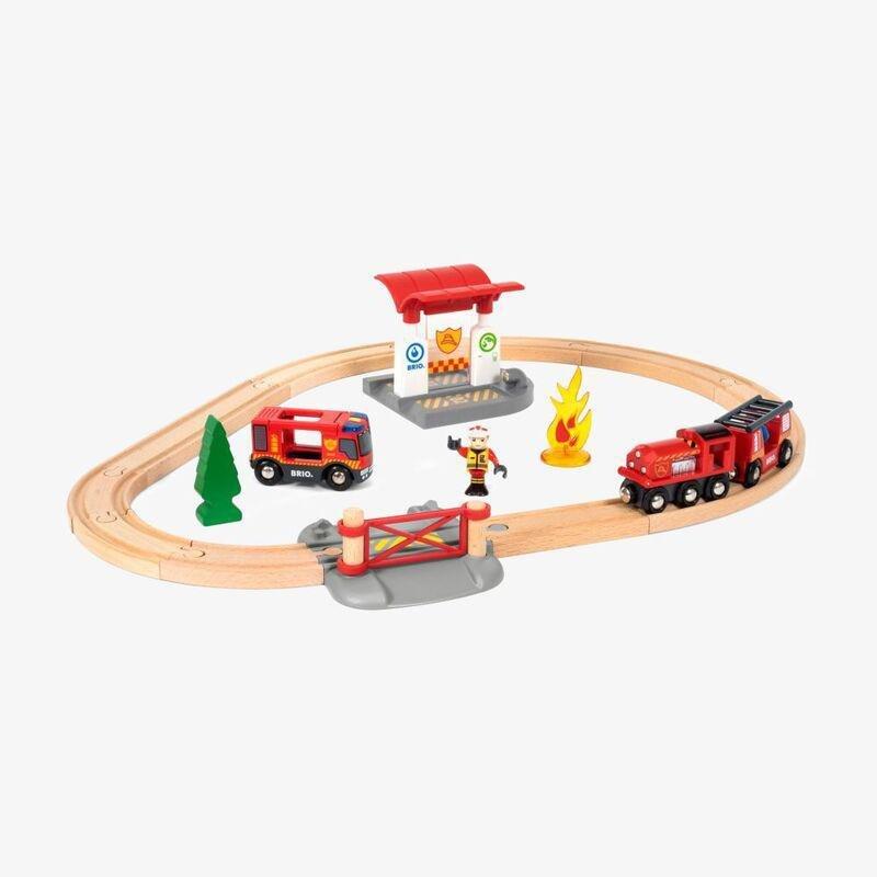 Brio World Firefighter Kids Playset, , large image number 4