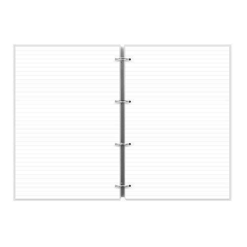 Filofax Classic Monochrome A4 Clipbook White Notebook, , large image number 0
