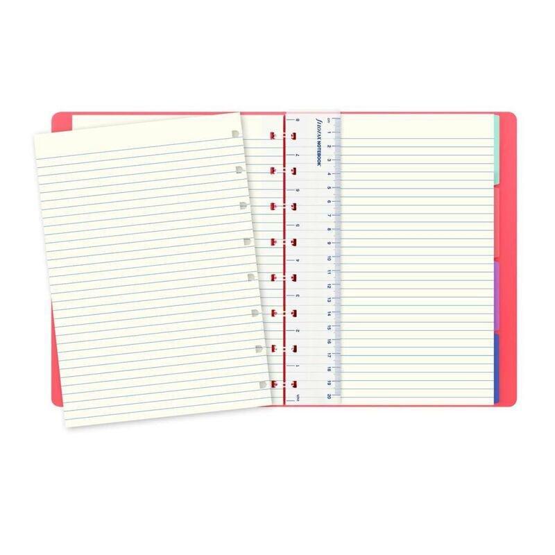 Filofax A5 Classic Pink Notebook, , large image number 1
