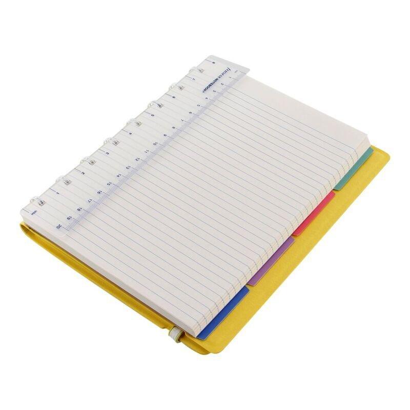Filofax Classic Pastels A5 Notebook Lemon Notebook, , large image number 3