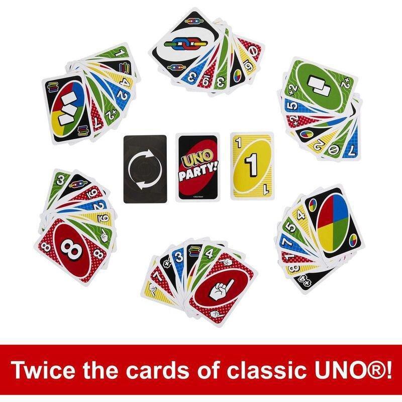 UNO Party Card Game HMY49, , large image number 1