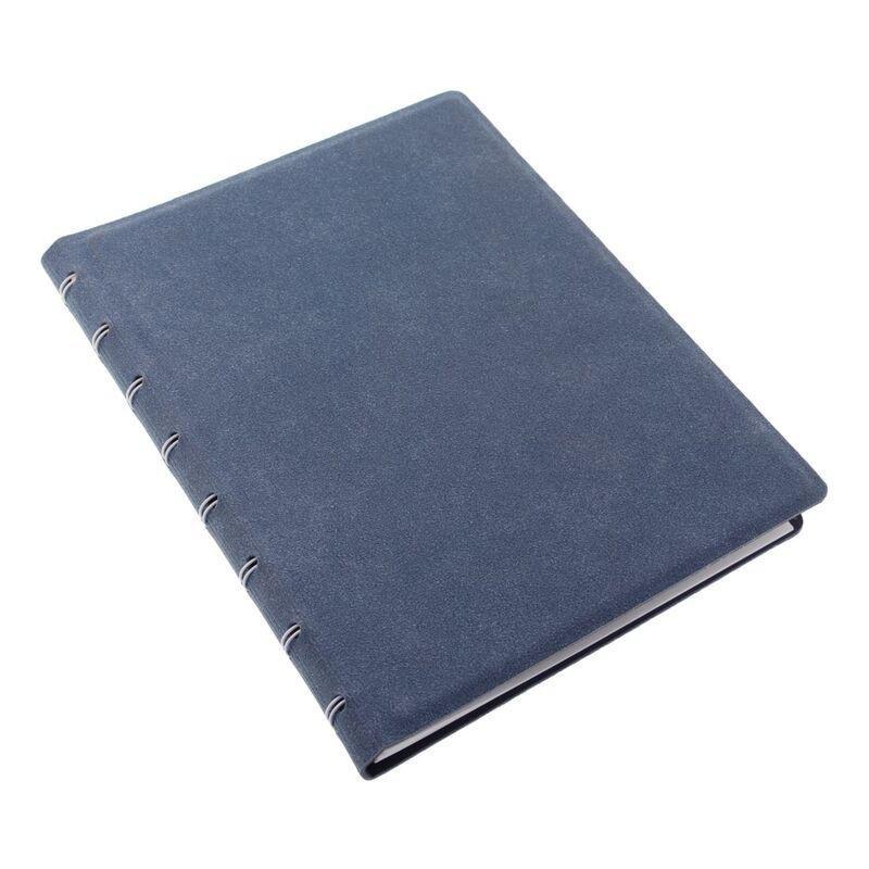 Filofax Architexture A5 Notebook Blue Suede Notebook, , large image number 2