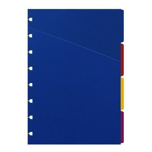 Filofax A5 Classic Bright Coloured Indices Assorted Notebook Refill, , large image number 0