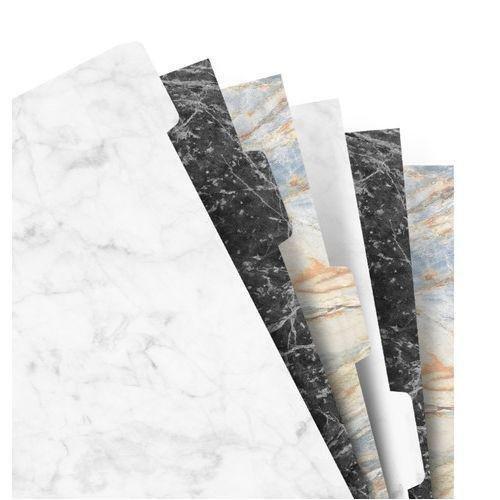 Filofax Marble A5 Notebook Refill 6 Blank Tabs Index Notebook Refill, , large image number 0