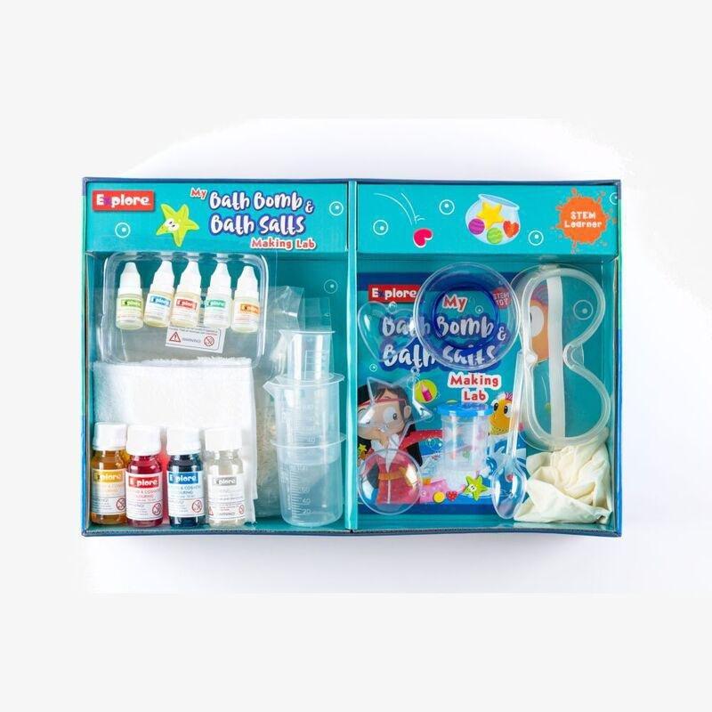 Eksploe Stem Learner DIY Science Kit - My Bath Bomb & Bath Salts Making Lab, , large image number 5