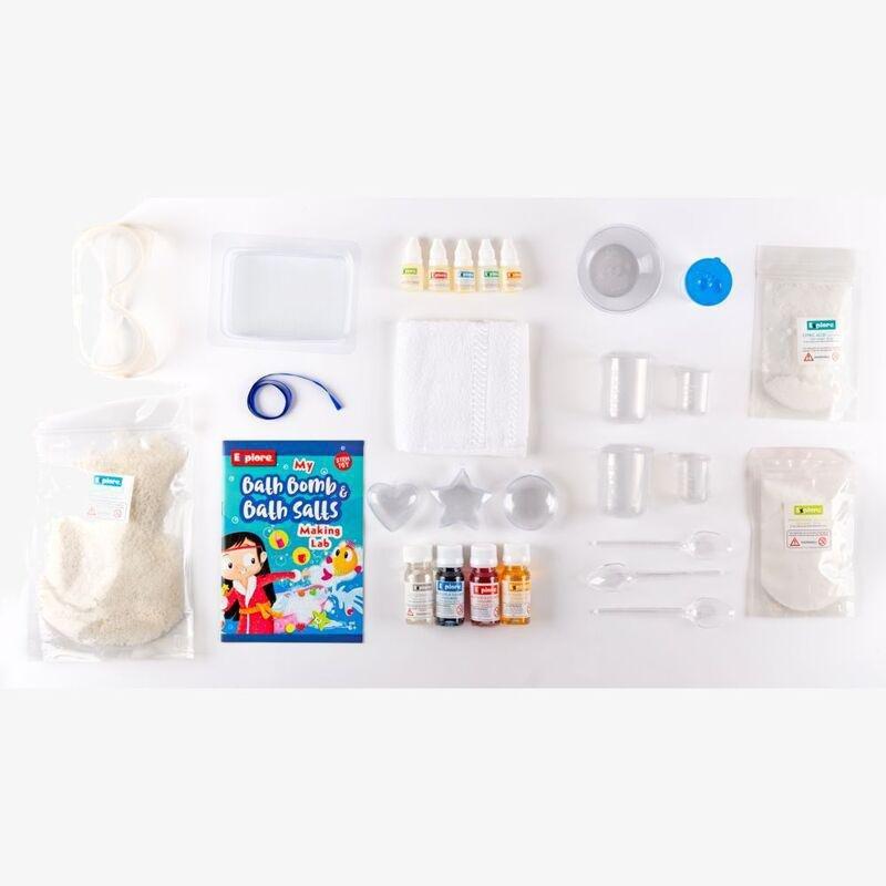 Eksploe Stem Learner DIY Science Kit - My Bath Bomb & Bath Salts Making Lab, , large image number 6