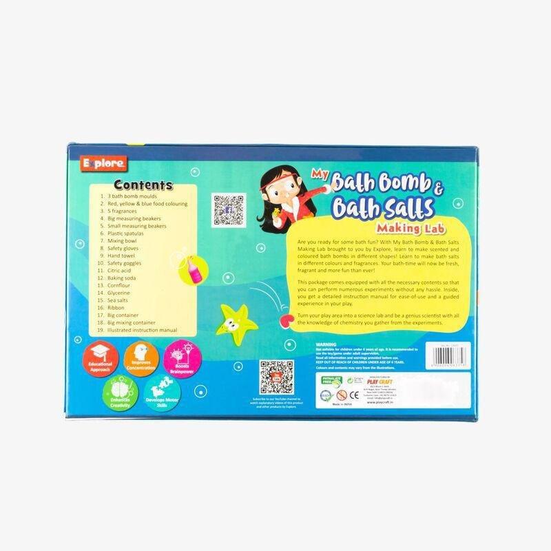 Eksploe Stem Learner DIY Science Kit - My Bath Bomb & Bath Salts Making Lab, , large image number 7