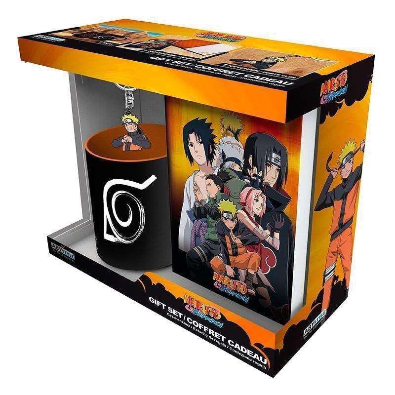 Abystyle Naruto - Naruto Shippuden Gift Set (Mug 250ml + Keychain + Notebook), , large image number 0