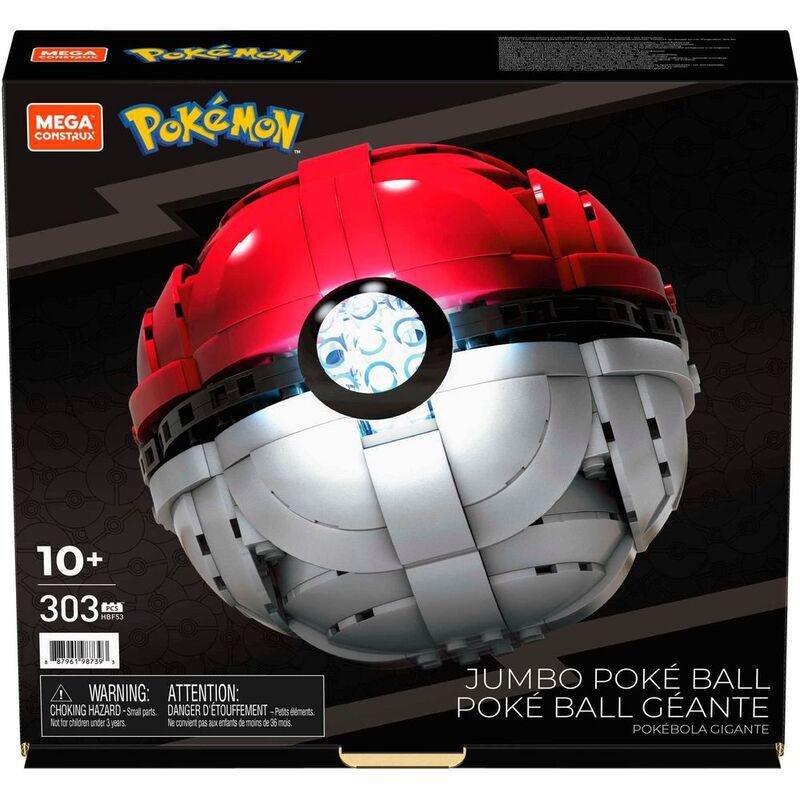Mega Construx Pokemon Jumbo Poke Ball Building Set HBF53, , large image number 0