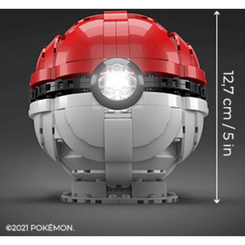 Mega Construx Pokemon Jumbo Poke Ball Building Set HBF53, , large image number 1