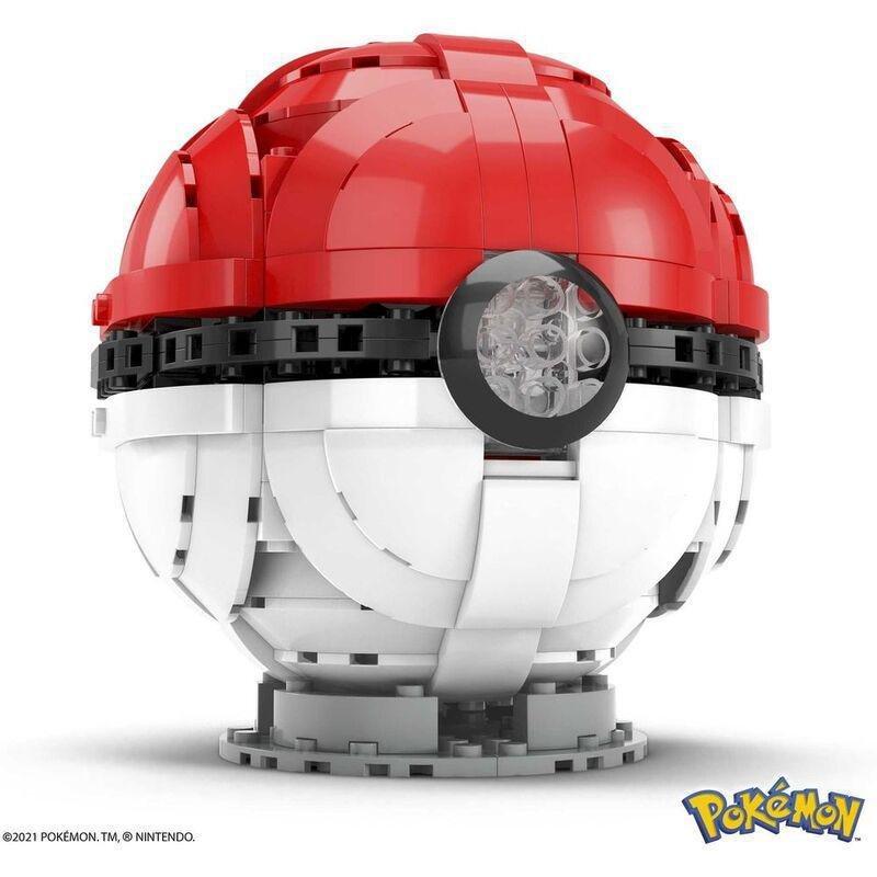 Mega Construx Pokemon Jumbo Poke Ball Building Set HBF53, , large image number 2
