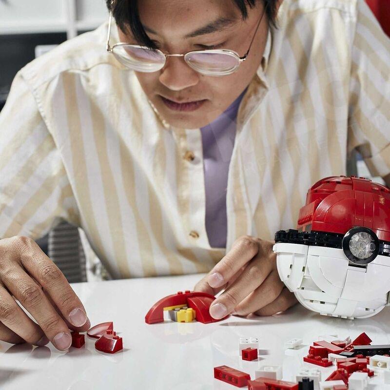 Mega Construx Pokemon Jumbo Poke Ball Building Set HBF53, , large image number 3
