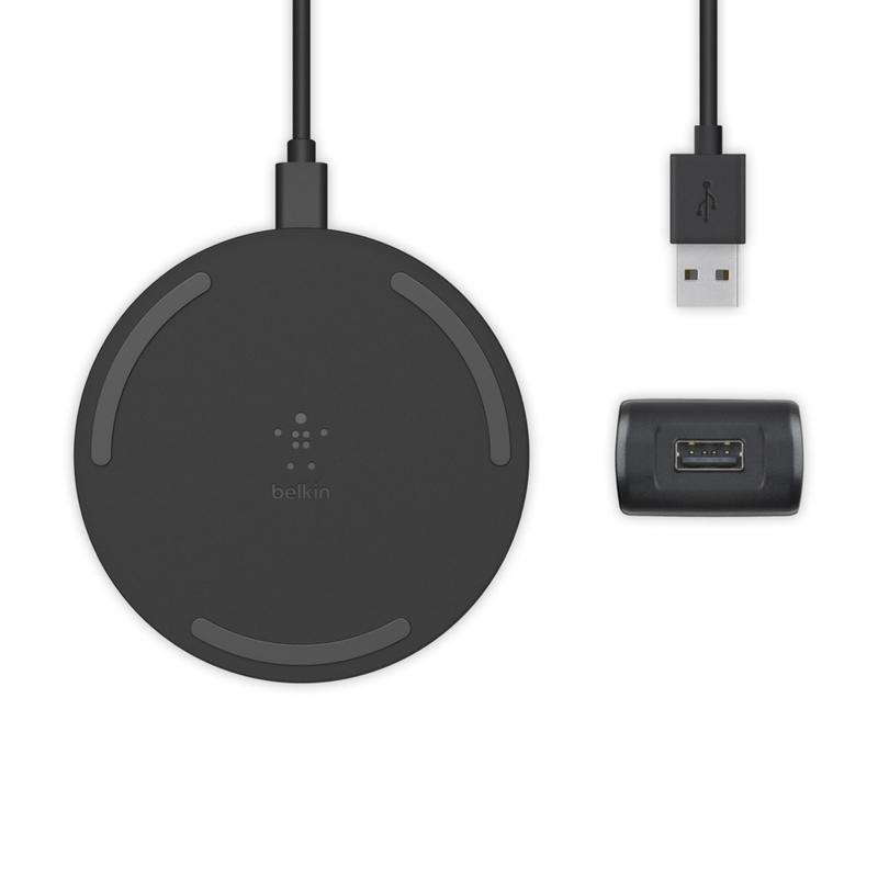 Belkin 15W Fast Wireless Charging Pad with USB-C Cable Black, , large image number 4