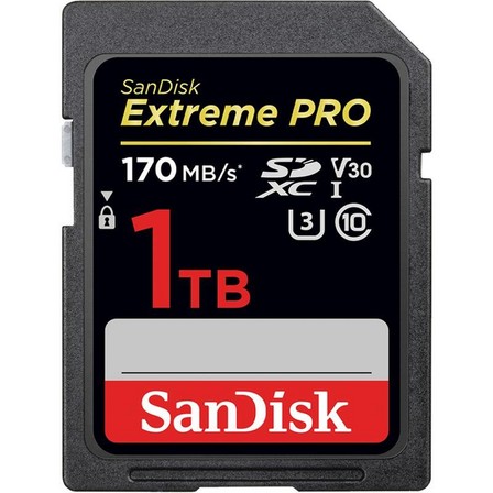 SANDISK - Sandisk Extreme Pro 1TB SDXC Memory Card