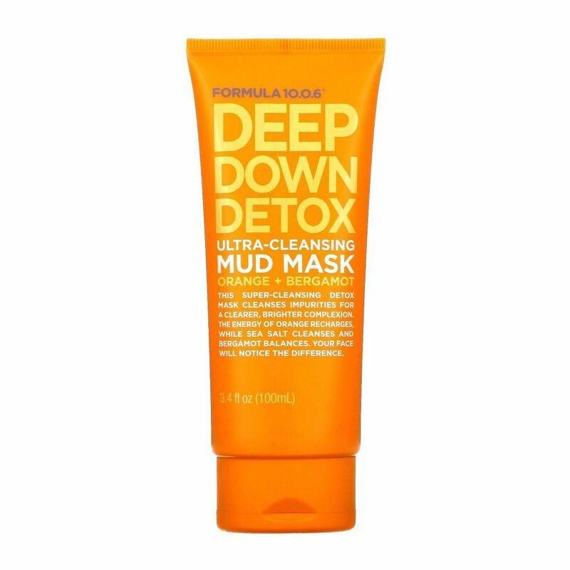 Formula 10.0.9 Deep Down Detox Ultracleansing Mud Mask Orange + Bergamot 100ml, , large image number 0