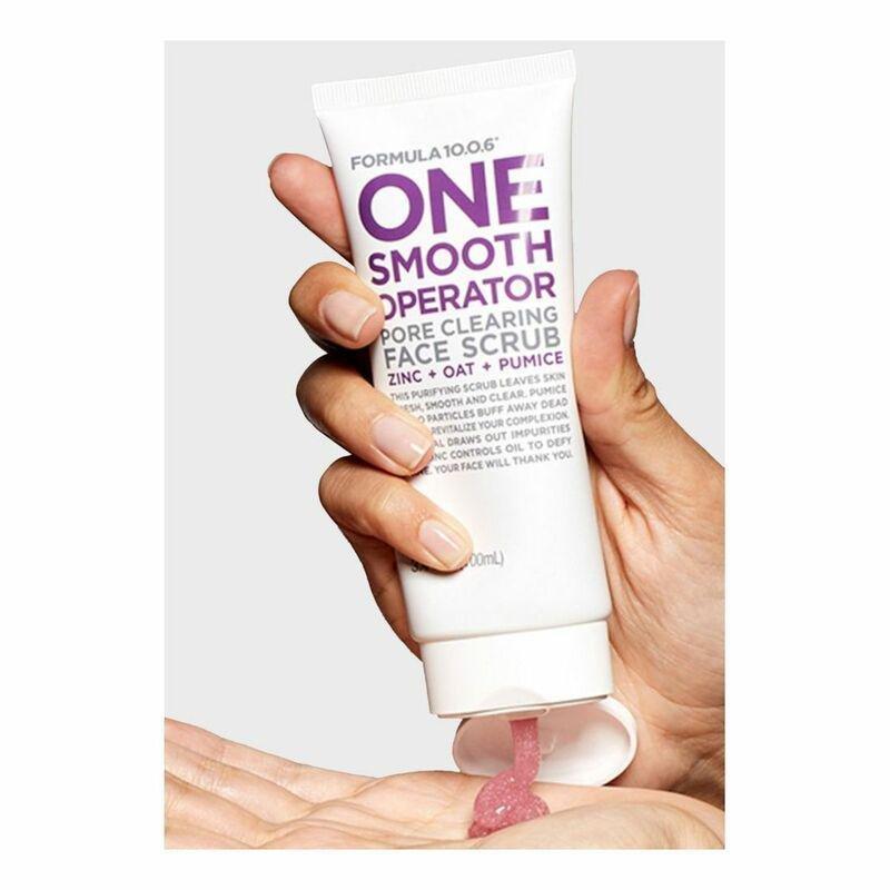 Formula 10.0.17 One Smooth Operator Pore Clearing Face Scrub Zinc + Oat + Pumice 100ml, , large image number 1