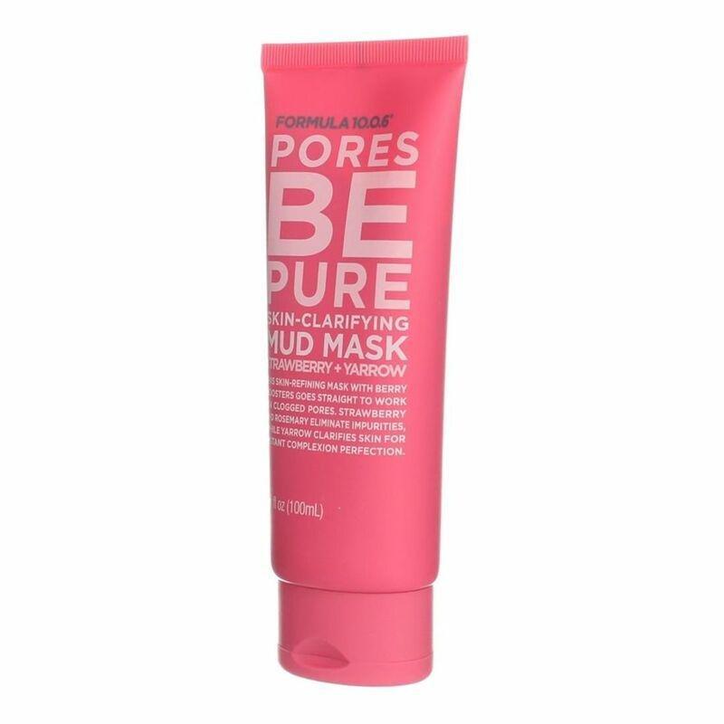 Formula 10.0.20 Pores Be Pure Skin Clarifying Mud Mask Strawberry + Yarrow 100ml, , large image number 1