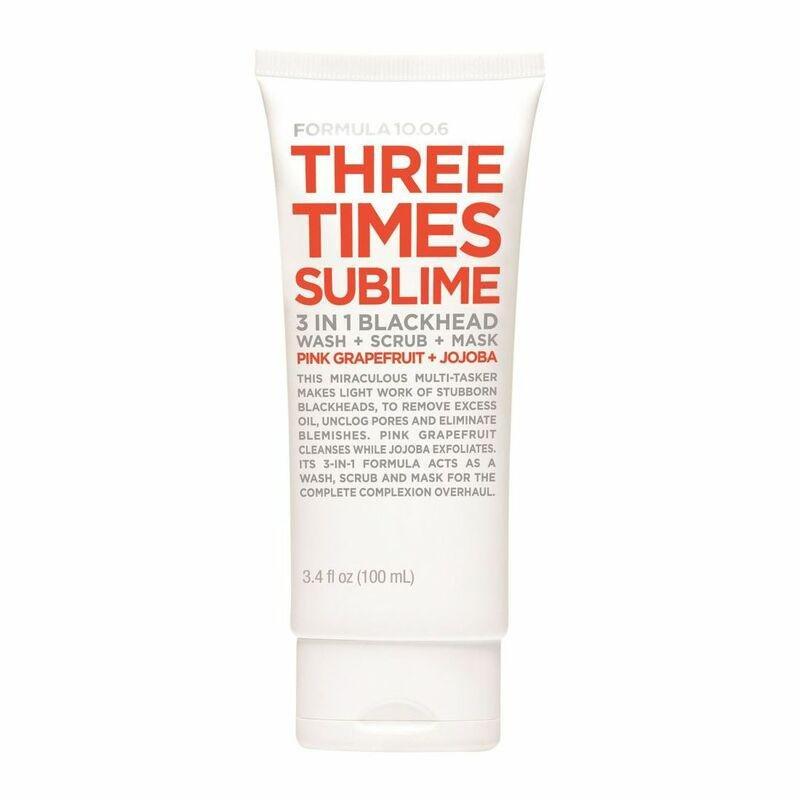 Formula 10.0.28 Three Times Sublime 3In1 Blackhead Wash+ Scrub + Mask 100ml, , large image number 0