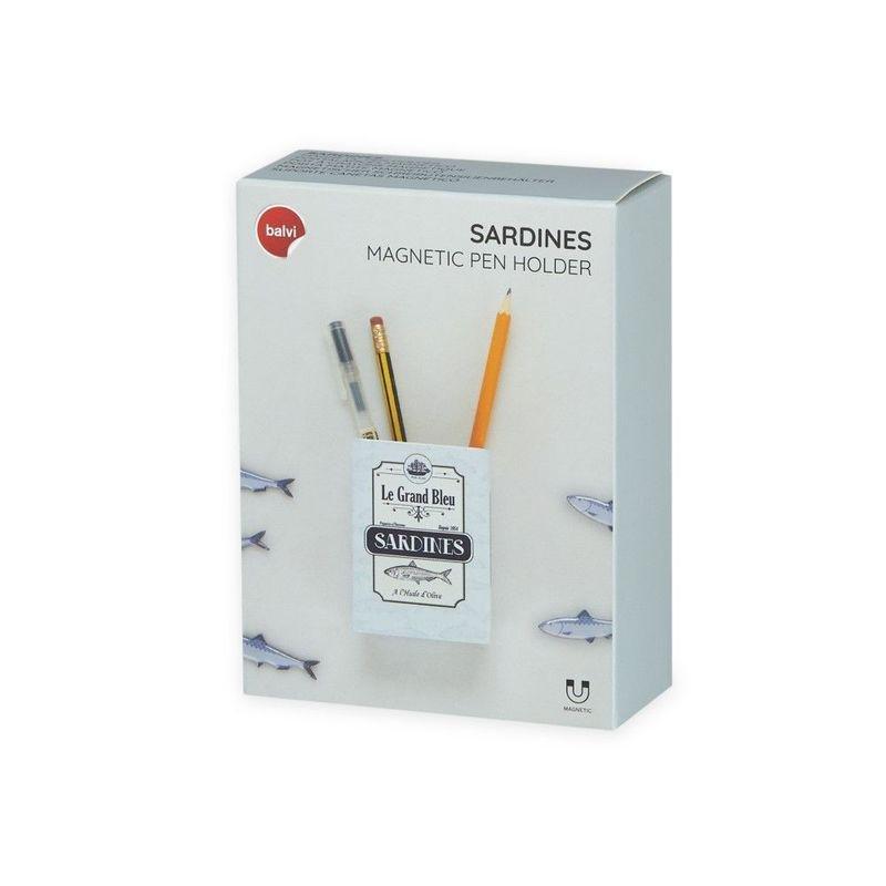 Balvi Sardines Magnet 5 Magnetic Pen Holder, , large image number 1