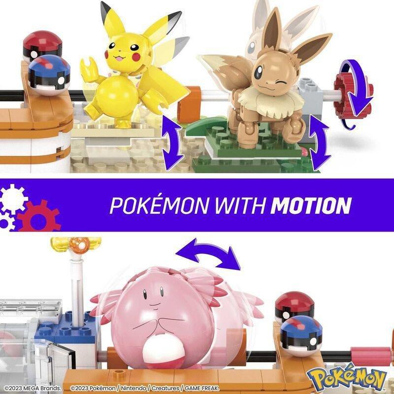 Mega Construx Pokemon Forest Pokemon Center Building Set HNT93, , large image number 2