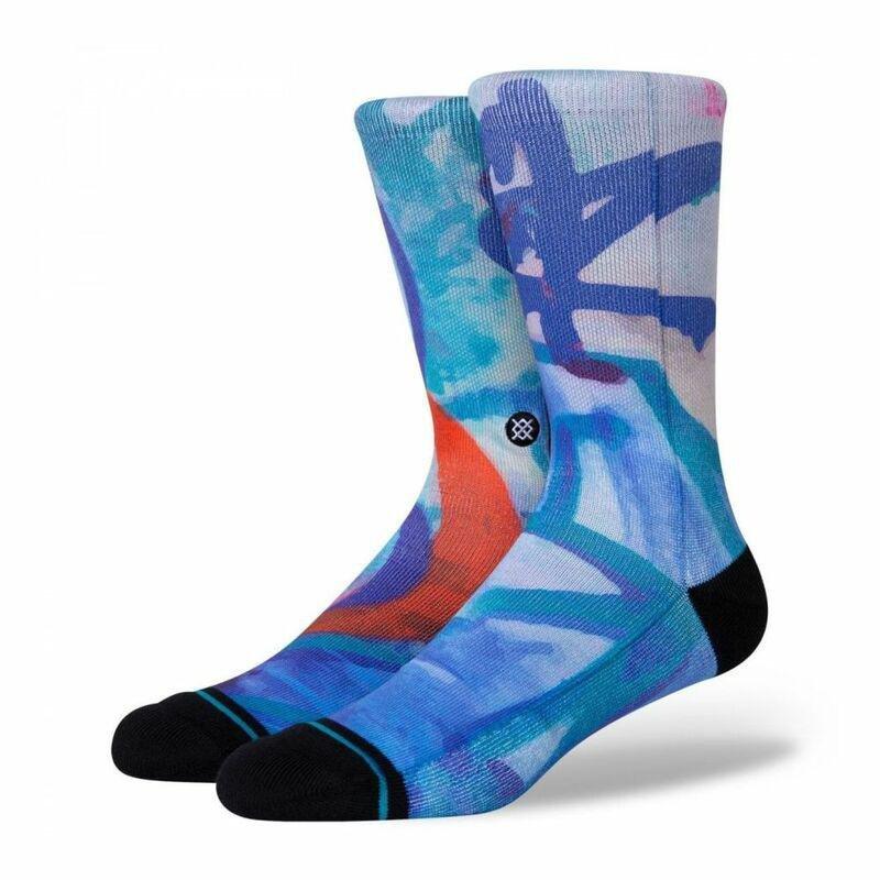 Stance Stash Wall Unisex Socks Blue M, , large image number 0