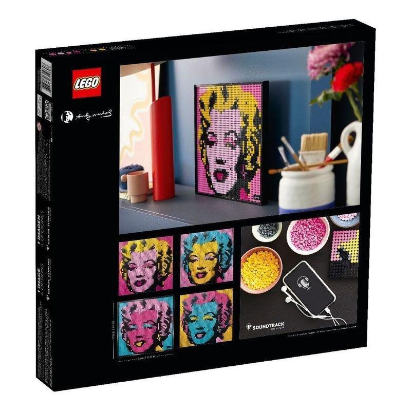 LEGO ART Andy Warhol's Marilyn Monroe 31197, , large image number 3