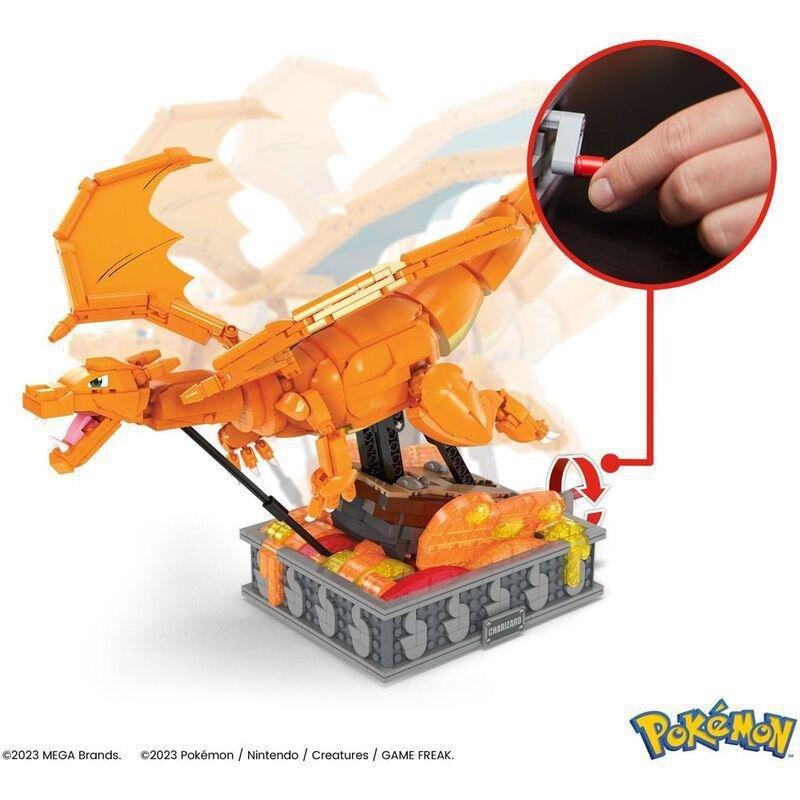 Mega Construx Pokemon Motion Charizard Building Set HMW05, , large image number 2