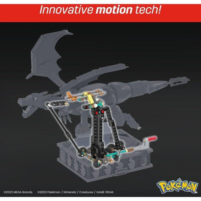 Mega Construx Pokemon Motion Charizard Building Set HMW05, , large image number 3