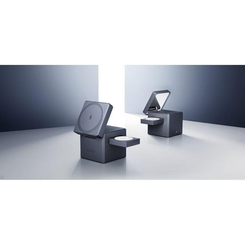 Anker 3-in-1 Cube With MagSafe - Grey, , large image number 2