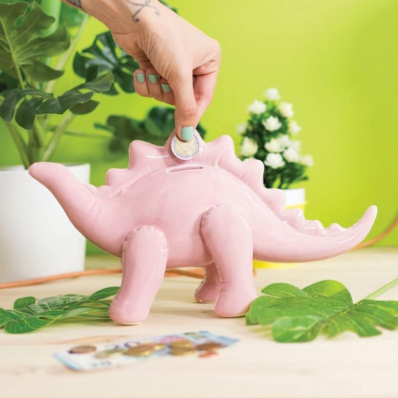 Fisura Stegosaurus Pink Money Bank, , large image number 3
