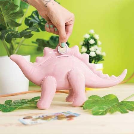 Fisura Stegosaurus Pink Money Bank, , large image number 4