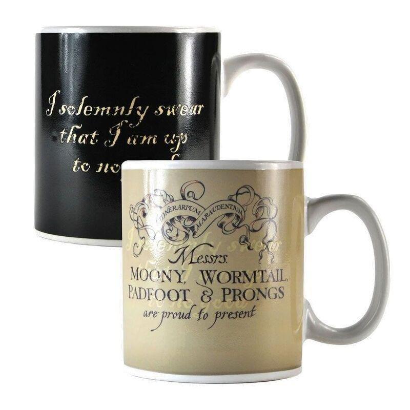Half Moon Bay Harry Potter Marauders Map Mug Heat Changing Boxed 400 ml, , large image number 0