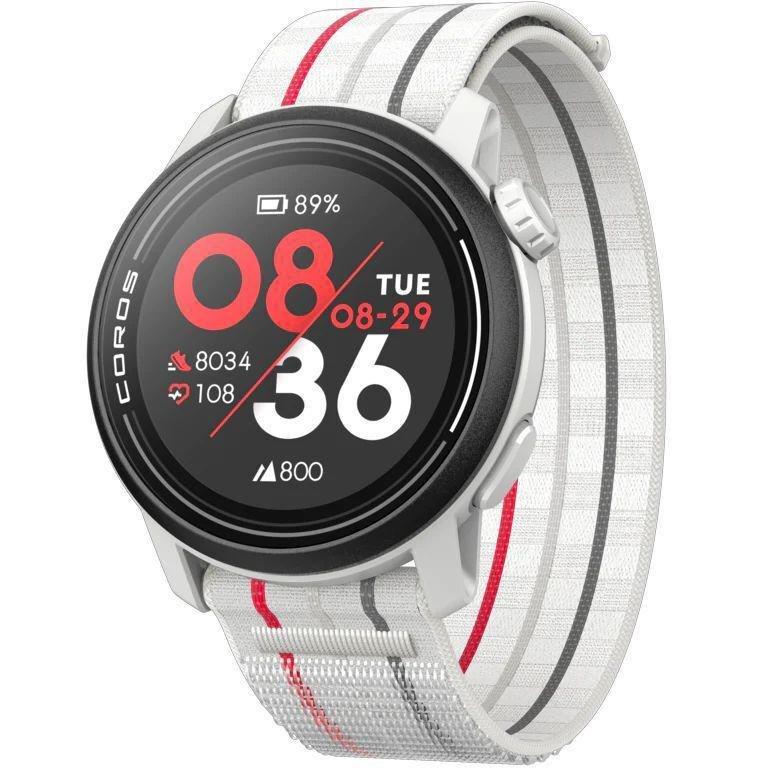 Coros Pace 3 GPS Sport Smartwatch With Nylon Band - White, , large image number 0