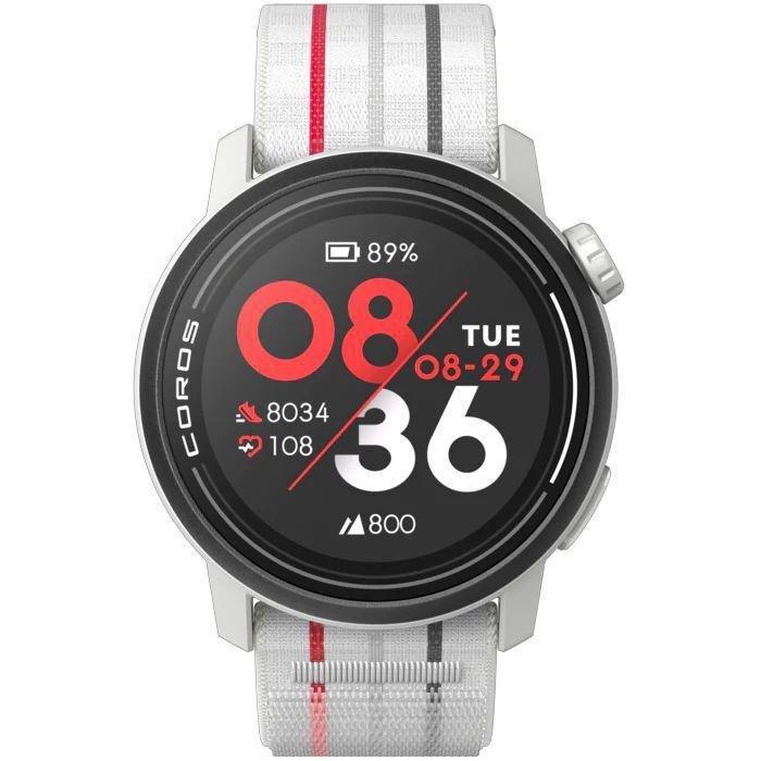 Coros Pace 3 GPS Sport Smartwatch With Nylon Band - White, , large image number 1