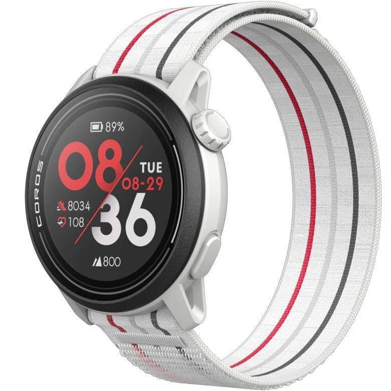 Coros Pace 3 GPS Sport Smartwatch With Nylon Band - White, , large image number 2
