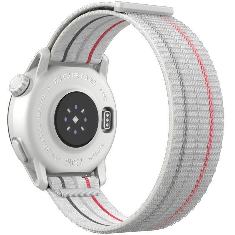 Coros Pace 3 GPS Sport Smartwatch With Nylon Band - White, , large image number 4