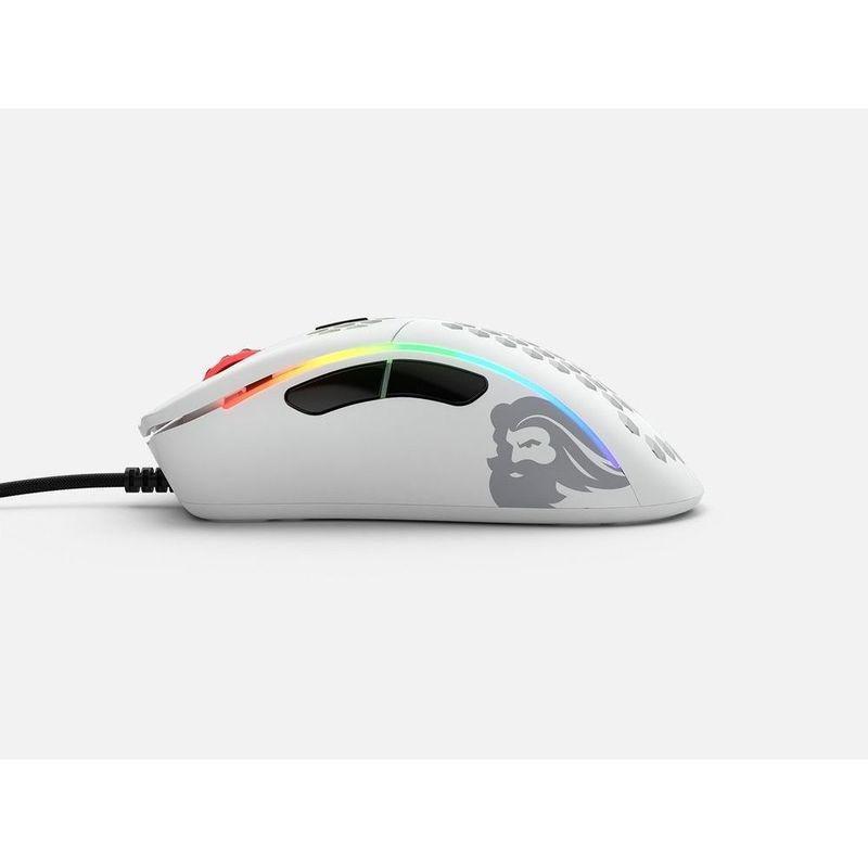 Glorious Gaming Model D Minus Glossy White Gaming Mouse, , large image number 0
