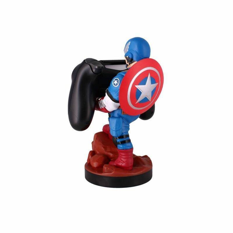 Exquisite Gaming Cable Guy Captain America 8-Inch Controller/Smartphone Holder, , large image number 4
