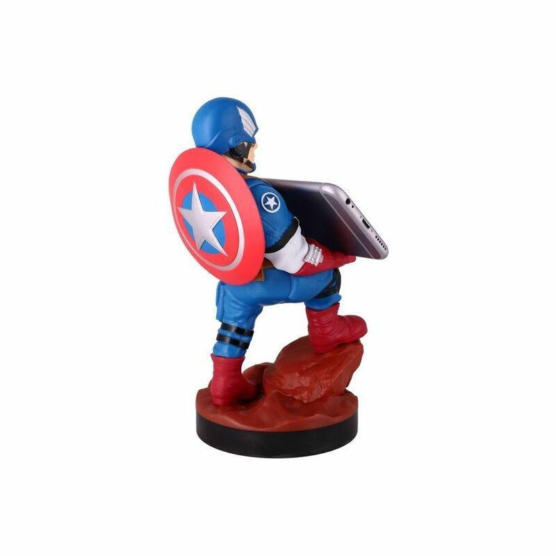 Exquisite Gaming Cable Guy Captain America 8-Inch Controller/Smartphone Holder, , large image number 8