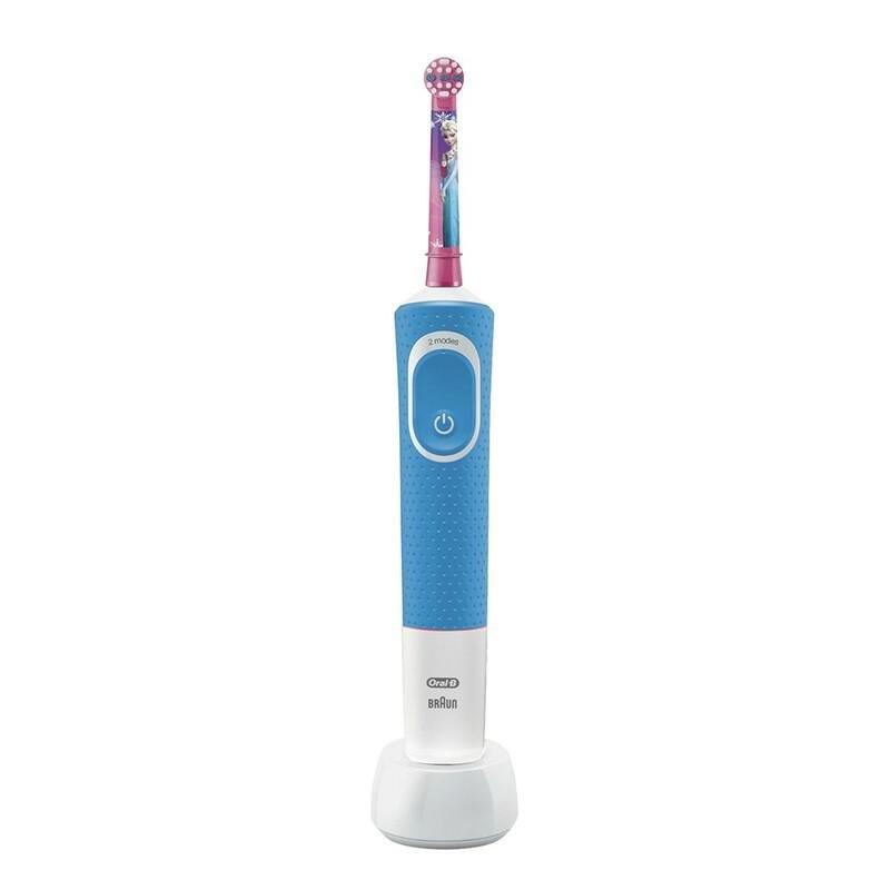 Oral-B D100 Vitality Frozen Rechargeable Kids Tooth Brush, , large image number 0