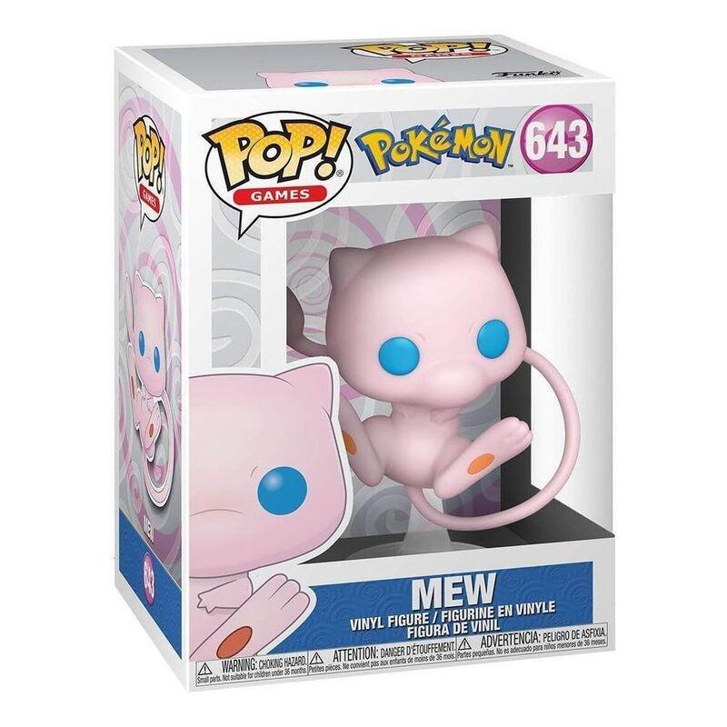 Funko Pop Games Pokemon Mew Vinyl Figure, , large image number 0