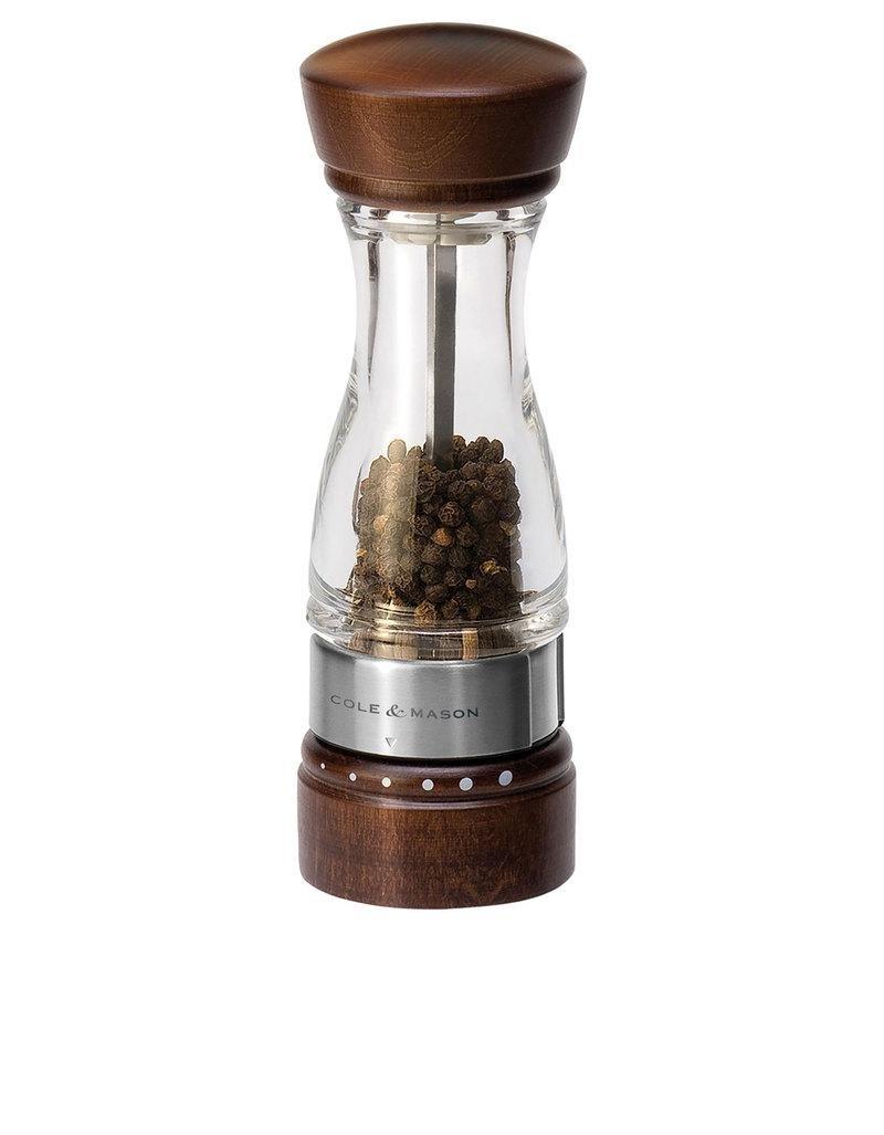 Cole & Mason Keswick Pepper Mill Walnut/Acrylic (18 cm), , large image number 0