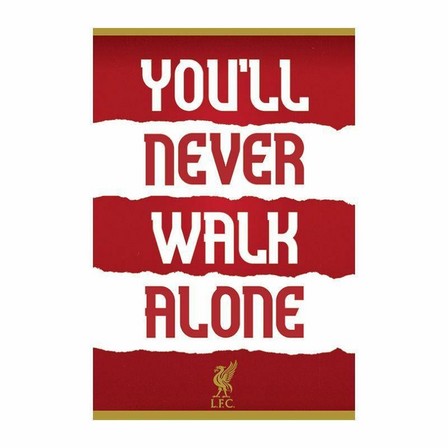 PYRAMID POSTERS - Pyramid Posters Liverpool FC You'll Never Walk Alone