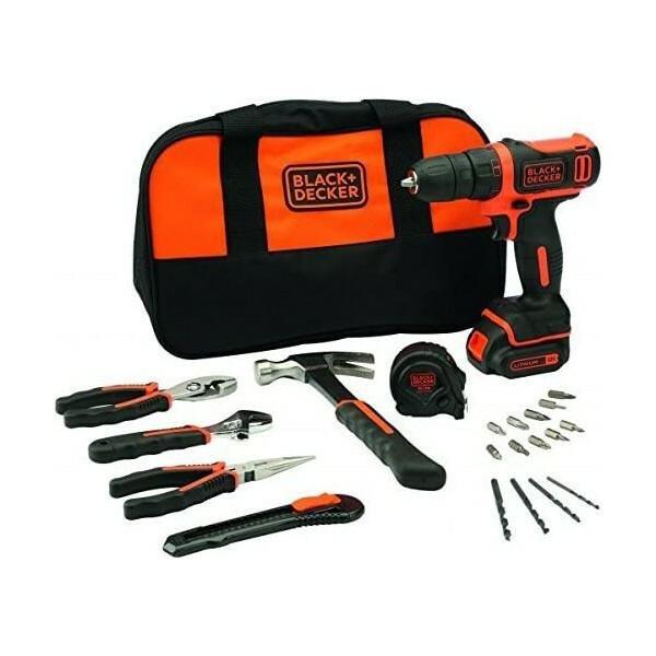 Black & Decker 10.8V Cordless Drill Kit, , large image number 0