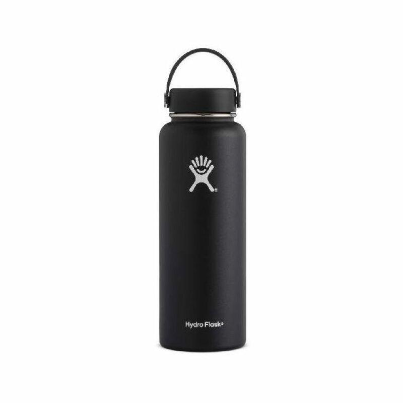 Hydro Flask Vacuum Bottle Black Wide Mouth 1200ml, , large image number 0