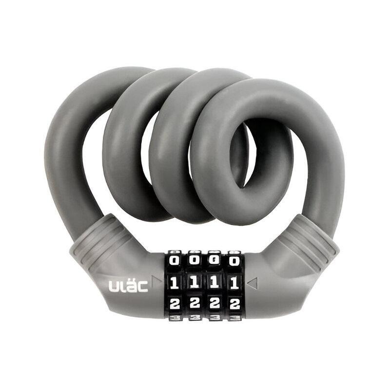 Ulac 1970 Memory Cable Lock Combo Grey, , large image number 0