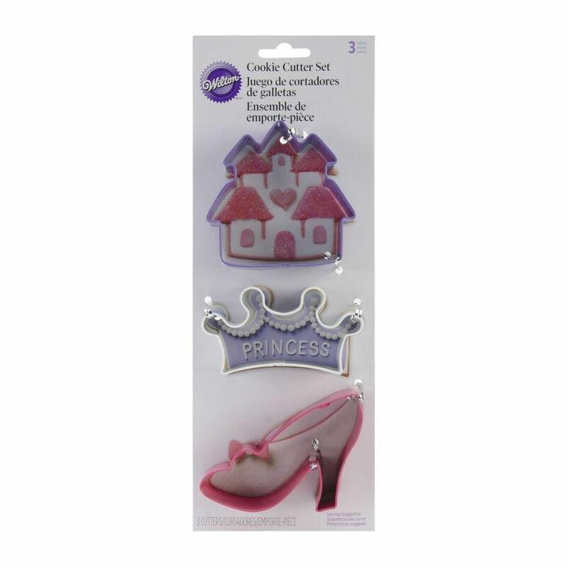 Wilton Princess Cookie Cutters (Set of 3), , large image number 0