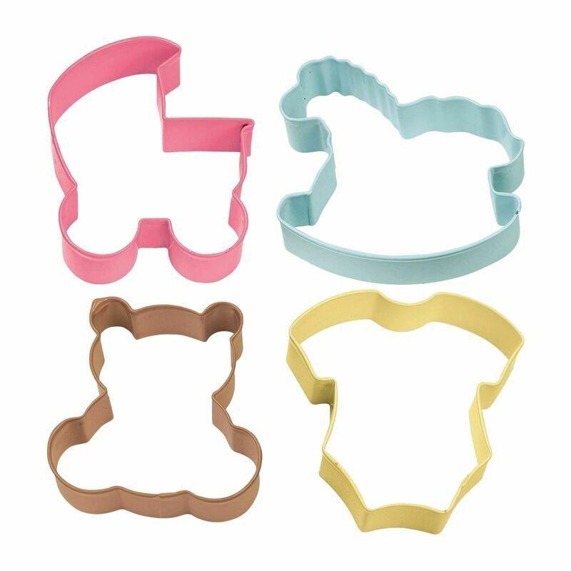 Wilton Baby Theme Cookie Cutters (Set of 4), , large image number 0